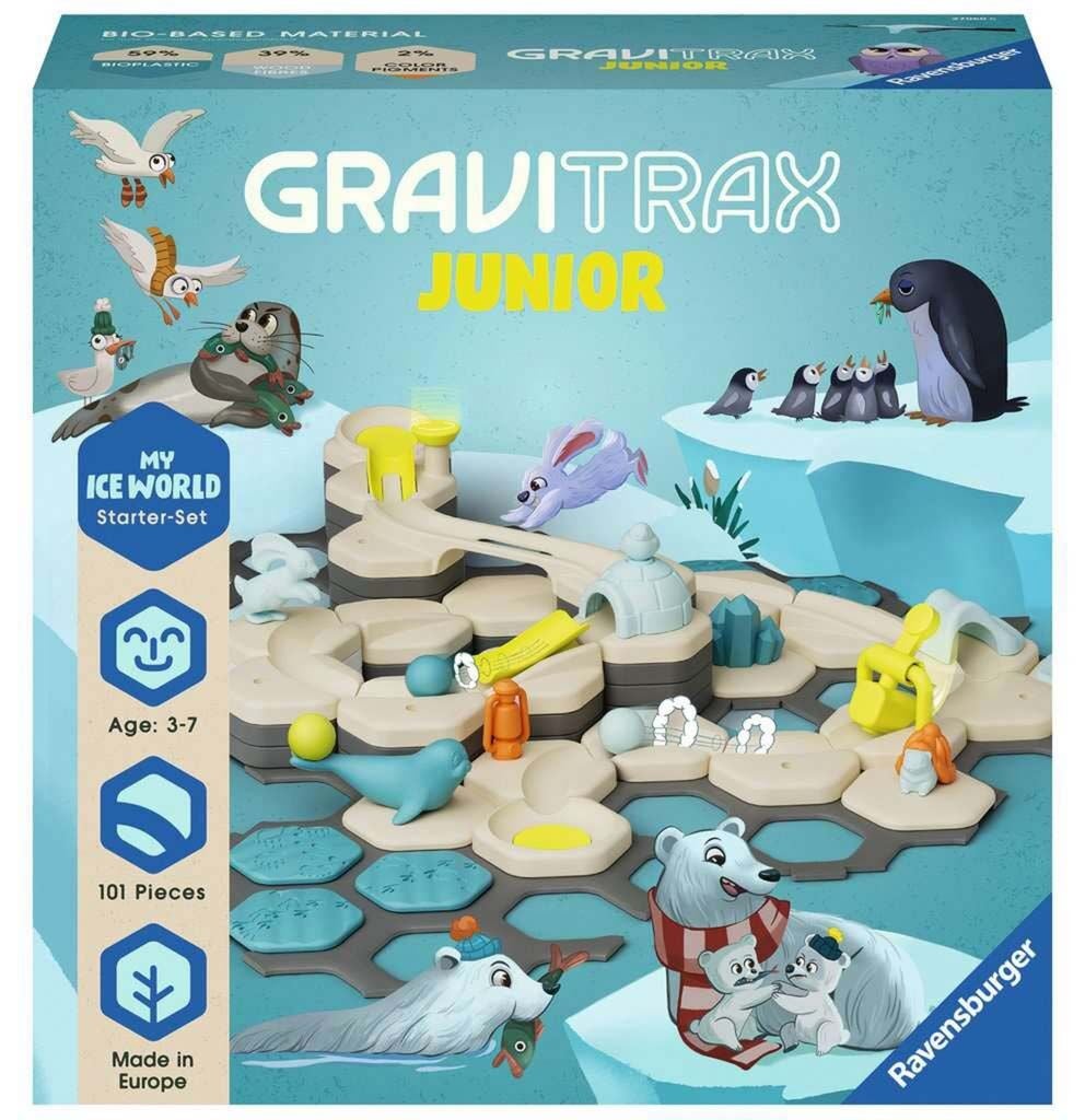 Ravensburger GraviTrax Junior Kugelbahn Starter-Set Eis von Ravensburger