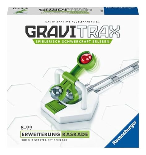 Ravensburger GraviTrax Kaskade: Das interaktive Kugelbahnsystem von Ravensburger