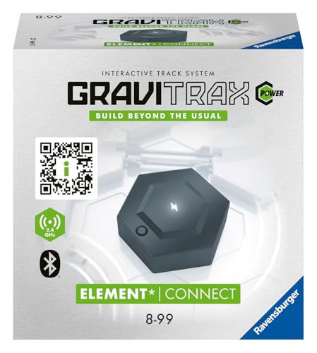 Ravensburger GraviTrax Power Element Connect 27469 - GraviTrax Erweiterung für Deine Kugelbahn - Murmelbahn und Konstruktionsspielzeug ab 8 Jahren, GraviTrax Zubehör kombinierbar mit Allen Produkten Ravensburger GraviTrax Power Element Connect 27469 - GraviTrax Erweiterung für Deine Kugelbahn - Murmelbahn und Konstruktionsspielzeug ab 8 Jahren, GraviTrax Zubehör kombinierbar mit Allen Produkten von Ravensburger