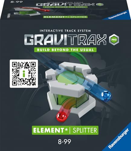 Ravensburger GraviTrax PRO Element Splitter 22383 - GraviTrax Erweiterung für Deine Kugelbahn - Murmelbahn und Konstruktionsspielzeug ab 8 Jahren, GraviTrax Zubehör kombinierbar mit Allen Produkten Ravensburger GraviTrax PRO Element Splitter 22383 - GraviTrax Erweiterung für Deine Kugelbahn - Murmelbahn und Konstruktionsspielzeug ab 8 Jahren, GraviTrax Zubehör kombinierbar mit Allen Produkten von Ravensburger