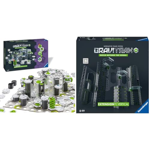 Ravensburger GraviTrax PRO Starter-Set Drop'n'Roll 27463 - GraviTrax Starter-Set & GraviTrax PRO Extension Vertical 22427 Ravensburger GraviTrax PRO Starter-Set Drop'n'Roll 27463 - GraviTrax Starter-Set & GraviTrax PRO Extension Vertical 22427 von Ravensburger