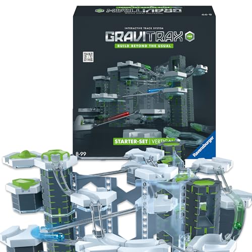Ravensburger GraviTrax PRO Starter-Set Vertical 22426 - GraviTrax Starterset für Deine Kugelbahn - Murmelbahn und Konstruktionsspielzeug ab 8 Jahren, alleine bespielbar Ravensburger GraviTrax PRO Starter-Set Vertical 22426 - GraviTrax Starterset für Deine Kugelbahn - Murmelbahn und Konstruktionsspielzeug ab 8 Jahren, alleine bespielbar von Ravensburger