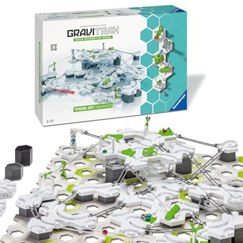 Ravensburger GraviTrax Theme-Set Balance 27470 - Actionreiches GraviTrax Starterset für Deine Kugelbahn - Murmelbahn und Konstruktionsspielzeug ab 8 Jahre von Ravensburger