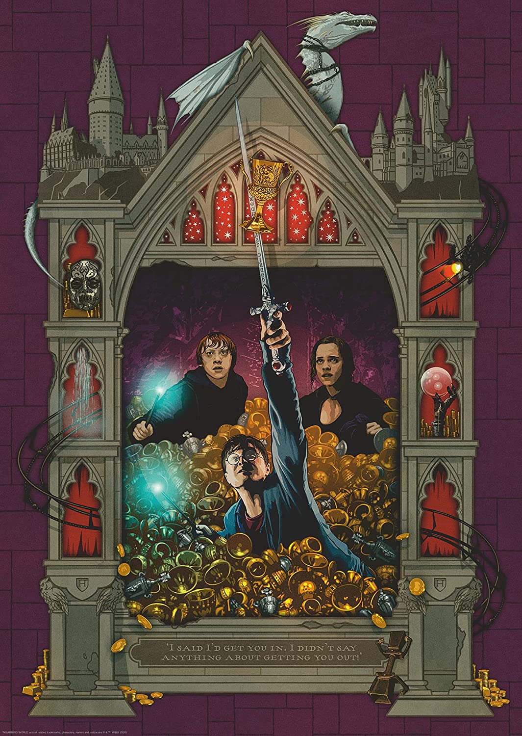 Ravensburger Harry Potter and the Deathly Hallows 1000 Teile Puzzle Ravensburger-16749 Ravensburger Harry Potter and the Deathly Hallows 1000 Teile Puzzle Ravensburger-16749 von Ravensburger