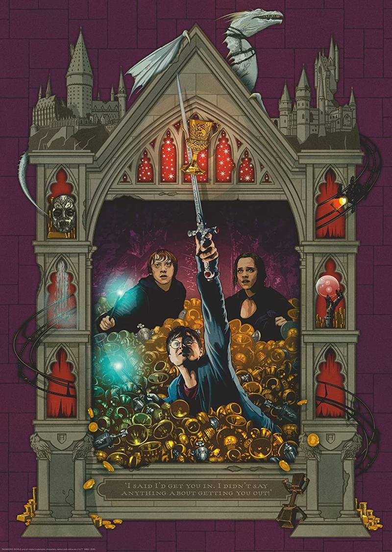 Ravensburger Harry Potter and the Deathly Hallows 1000 Teile Puzzle Ravensburger-16749 von Ravensburger
