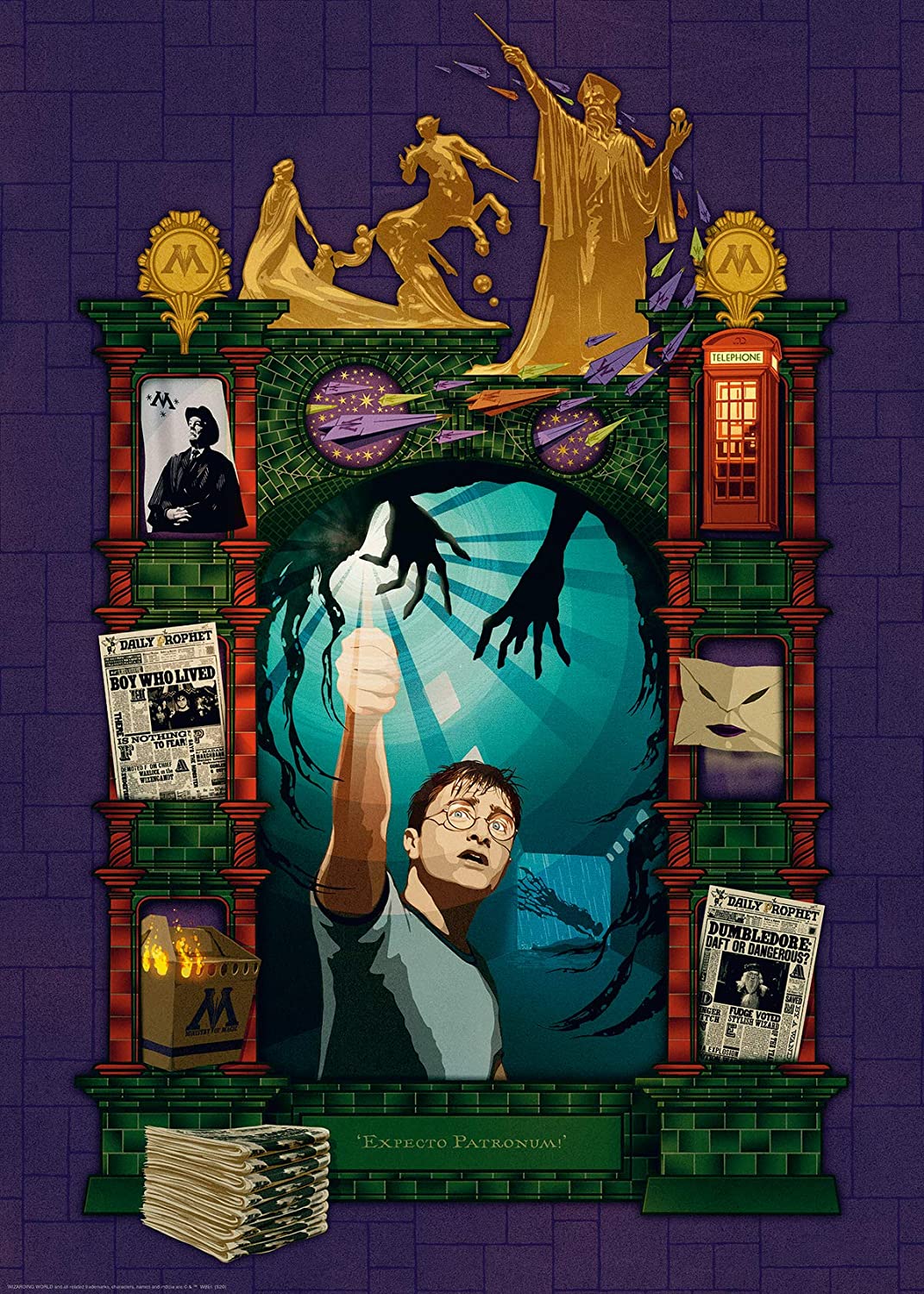 Ravensburger Harry Potter and the Order of the Phoenix 1000 Teile Puzzle Ravensburger-16746 Ravensburger Harry Potter and the Order of the Phoenix 1000 Teile Puzzle Ravensburger-16746 von Ravensburger