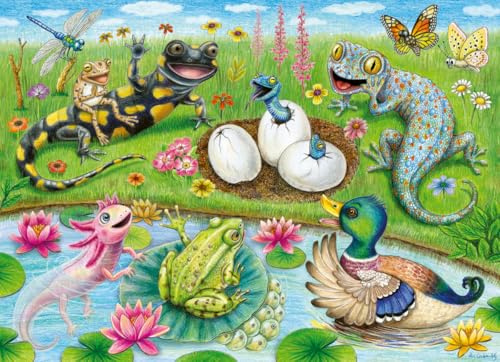 Ravensburger Hello Hatchlings Lernspielzeug für Kinder, 60-teiliges Puzzle, ab 4 Jahren Ravensburger Hello Hatchlings Lernspielzeug für Kinder, 60-teiliges Puzzle, ab 4 Jahren von Ravensburger