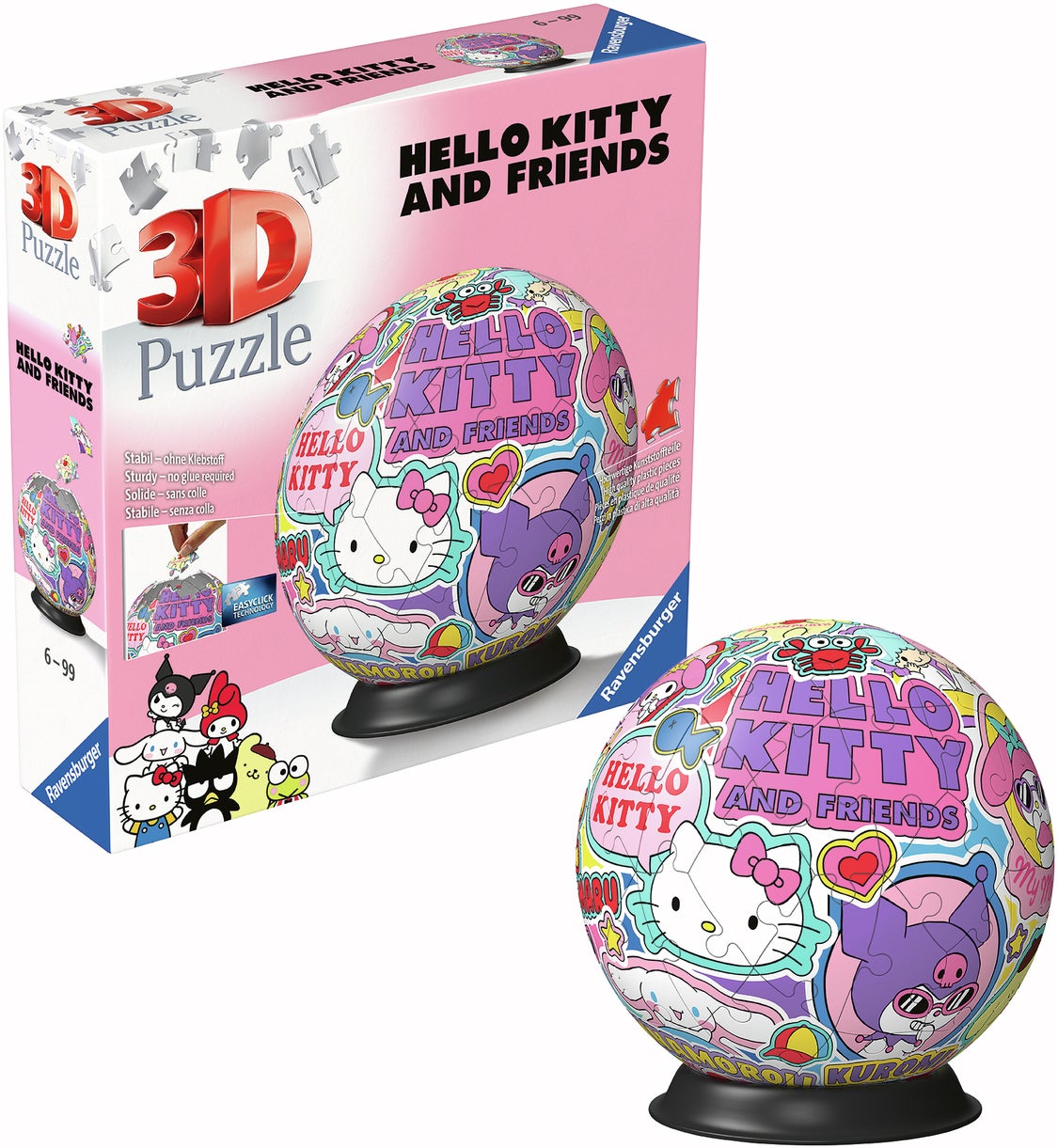 Ravensburger Hello Kitty 3D-Puzzle 72 Teile Ravensburger Hello Kitty 3D-Puzzle 72 Teile von Ravensburger