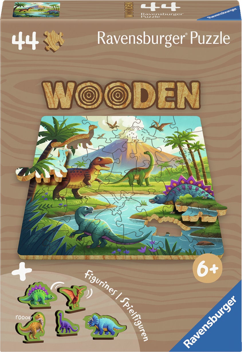 Ravensburger Holzpuzzle Dinosaurier 44 Teile Ravensburger Holzpuzzle Dinosaurier 44 Teile von Ravensburger