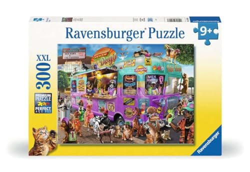 Ravensburger Hot Diggity Dogs 300 XXL Teile Puzzle für Kinder - Jedes Teil ist ein Unikat, Teile passen perfekt zusammen von Ravensburger