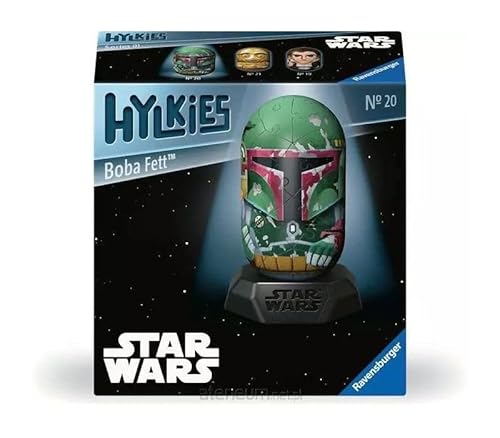 Ravensburger Hylkies: Star Wars Sammelfiguren zum selbst zusammenbauen - Figur #20 - Boba Fett - Aufbauen, Verlieben, Sammeln - Mini-Figuren für Fans von Star Wars Ravensburger Hylkies: Star Wars Sammelfiguren zum selbst zusammenbauen - Figur #20 - Boba Fett - Aufbauen, Verlieben, Sammeln - Mini-Figuren für Fans von Star Wars von Ravensburger