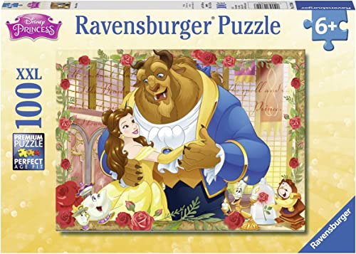 Ravensburger 13704 Disney Princess Bella e La Bestia Puzzle für Kinder, Mehrfarbig von Ravensburger
