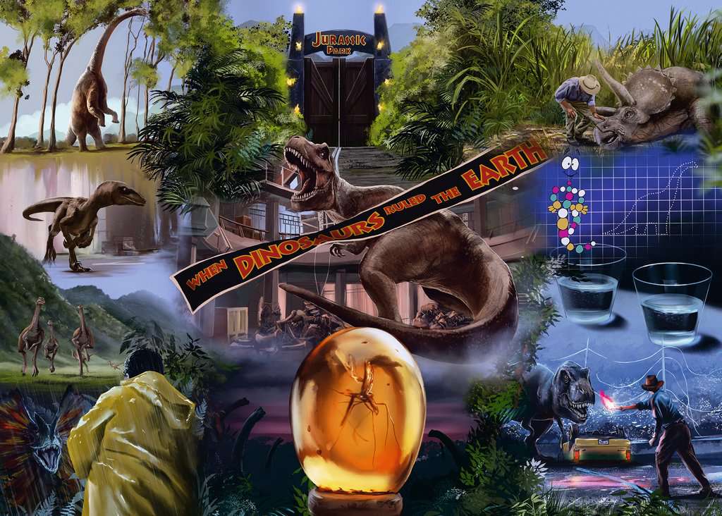 Ravensburger Jurassic Park 1000 Teile Puzzle Ravensburger-00187 Ravensburger Jurassic Park 1000 Teile Puzzle Ravensburger-00187 von Ravensburger
