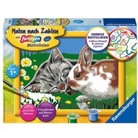 CreArt, Malen nach Zahlen Kinder - Kätzchen und Häschen von Ravensburger Verlag GmbH