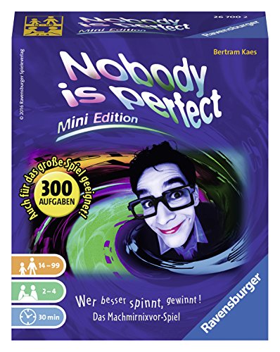 Ravensburger Kartenspiele 26700 - Nobody is perfect - Mini Edition von Ravensburger
