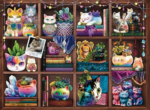 Ravensburger Puzzle 12000874 Cats and Succulents 500 Teile Ravensburger Puzzle 12000874 Cats and Succulents 500 Teile von Ravensburger