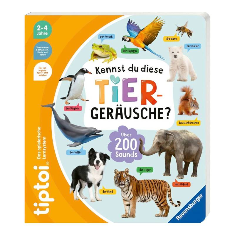 Ravensburger Kennst du diese Tiergeräusche von Ravensburger