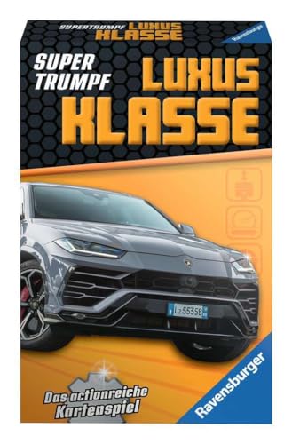 Ravensburger Kartenspiel, Supertrumpf Luxus Klasse 20685, Quartett und Trumpf-Spiel für Technik-Fans ab 7 Jahren von Ravensburger