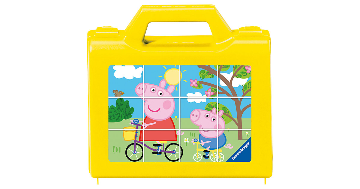 Ravensburger Kinderpuzzle 05576 - Spaß mit Peppa - 12 Teile Peppa Pig Würfelpuzzle Kinder ab 4 Jahren Kleinkinder Ravensburger Kinderpuzzle 05576 - Spaß mit Peppa - 12 Teile Peppa Pig Würfelpuzzle Kinder ab 4 Jahren Kleinkinder von Ravensburger