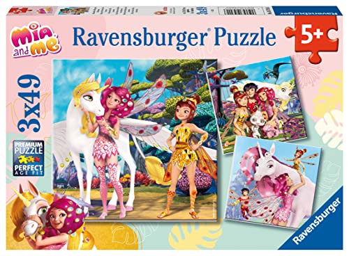 Ravensburger Kinderpuzzle 05701 - Im Land der Elfen und Einhörner - 3x49 Teile Mia and Me Puzzle für Kinder ab 5 Jahren Ravensburger Kinderpuzzle 05701 - Im Land der Elfen und Einhörner - 3x49 Teile Mia and Me Puzzle für Kinder ab 5 Jahren von Ravensburger