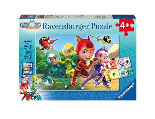 Ravensburger Kinderpuzzle 05726 - Die Tierschützer - 2x24 Teile Petronix Puzzle für Kinder ab 4 Jahren Ravensburger Kinderpuzzle 05726 - Die Tierschützer - 2x24 Teile Petronix Puzzle für Kinder ab 4 Jahren von Ravensburger