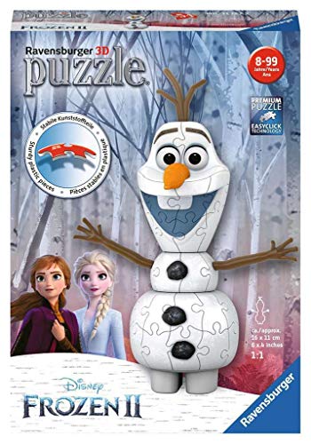 Ravensburger Kinderpuzzle 11157 - Frozen 2: Olaf - 54 Teile 3D Puzzle von Ravensburger