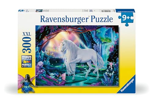 Ravensburger Kinderpuzzle - 12000870 Kristall-Einhorn - 300 Teile XXL Puzzle für Kinder ab 9 Jahren von Ravensburger