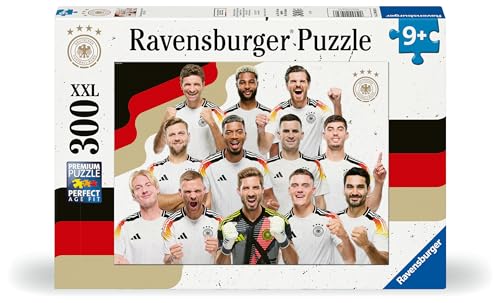 Ravensburger Kinderpuzzle 12001032 - Nationalmannschaft DFB 2024 - 300 Teile XXL DFB Puzzle für Kinder ab 9 Jahren von Ravensburger