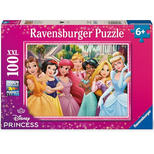 Ravensburger Kinderpuzzle - 12004117 Das Leben ist EIN Märchen - Puzzle für Kinder ab 6 Jahren, mit 100 Teilen im XXL-Format von Ravensburger