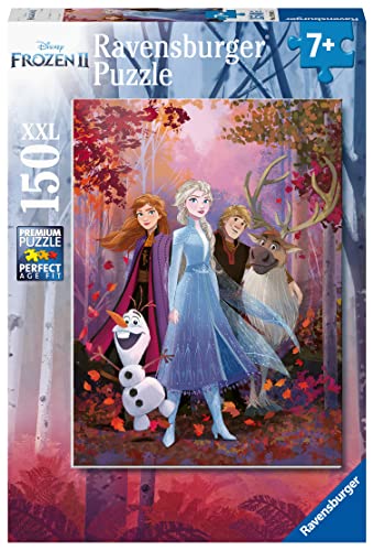 Ravensburger Kinderpuzzle - 12849 Ein fantastisches Abenteuer - Disney Frozen-Puzzle für Kinder ab 7 Jahren, mit 150 Teilen im XXL-Format von Ravensburger