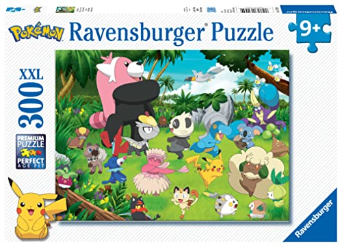 Ravensburger Kinderpuzzle 13245 - Wilde Pokémon - 300 Teile XXL Pokémon Puzzle für Kinder ab 9 Jahren von Ravensburger