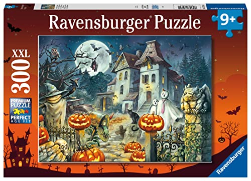 Ravensburger Kinderpuzzle - 13264 Das Halloweenhaus - Halloween-Puzzle für Kinder ab 9 Jahren, mit 300 Teilen im XXL-Format Ravensburger Kinderpuzzle - 13264 Das Halloweenhaus - Halloween-Puzzle für Kinder ab 9 Jahren, mit 300 Teilen im XXL-Format von Ravensburger