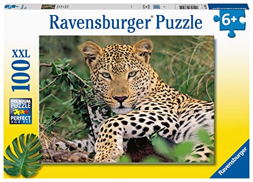 Ravensburger Kinderpuzzle - 13345 Vio die Leopardin - 100 Teile Puzzle für Kinder ab 6 Jahren von Ravensburger