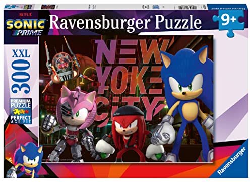 Ravensburger Kinderpuzzle 13384 - Die Parallelwelt - 300 Teile XXL Sonic Puzzle für Kinder ab 9 Jahren von Ravensburger