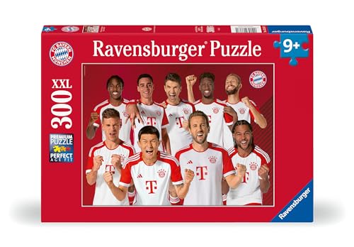Ravensburger Kinderpuzzle 13387 - FC Bayern Saison 2023/24-300 Teile XXL FC Bayern München Puzzle für Kinder ab 9 Jahren Ravensburger Kinderpuzzle 13387 - FC Bayern Saison 2023/24-300 Teile XXL FC Bayern München Puzzle für Kinder ab 9 Jahren von Ravensburger
