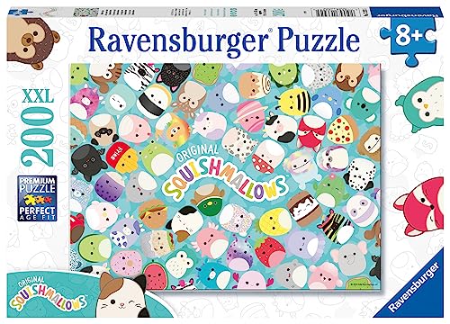 Ravensburger Kinderpuzzle 13392 - Mallow Days - 200 Teile Squishmallows Puzzle für Kinder ab 8 Jahren von Ravensburger