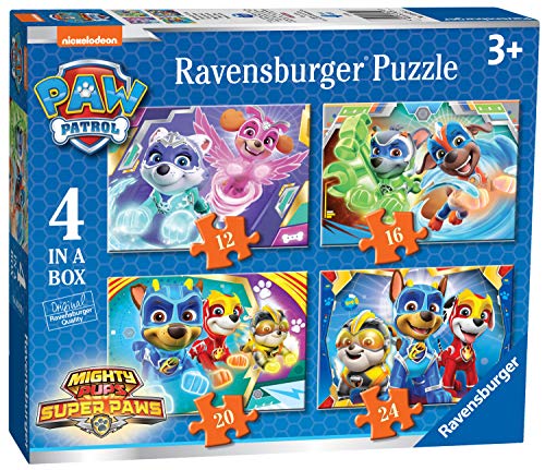 Ravensburger Kinderpuzzle 3029 Paw Patrol: 4 Puzzles in a Box - 12/16/20/24 Teile - Ravensburger Kinderpuzzle 3029 Paw Patrol: 4 Puzzles in a Box - 12/16/20/24 Teile - von Ravensburger