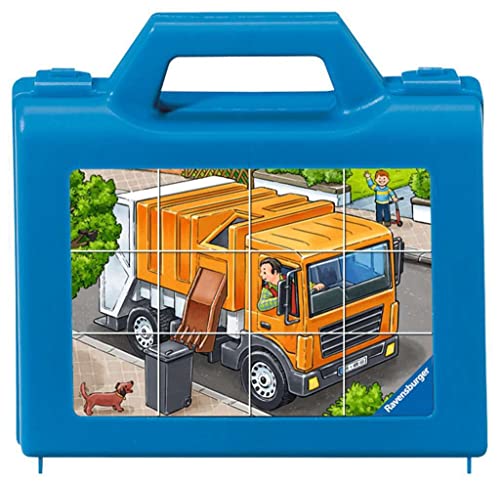 Ravensburger Kinderpuzzle - 7406 Meine liebsten Fahrzeuge - Würfelpuzzle mit 6 Teilen, Puzzle für Kinder ab 4 Jahren Ravensburger Kinderpuzzle - 7406 Meine liebsten Fahrzeuge - Würfelpuzzle mit 6 Teilen, Puzzle für Kinder ab 4 Jahren von Ravensburger