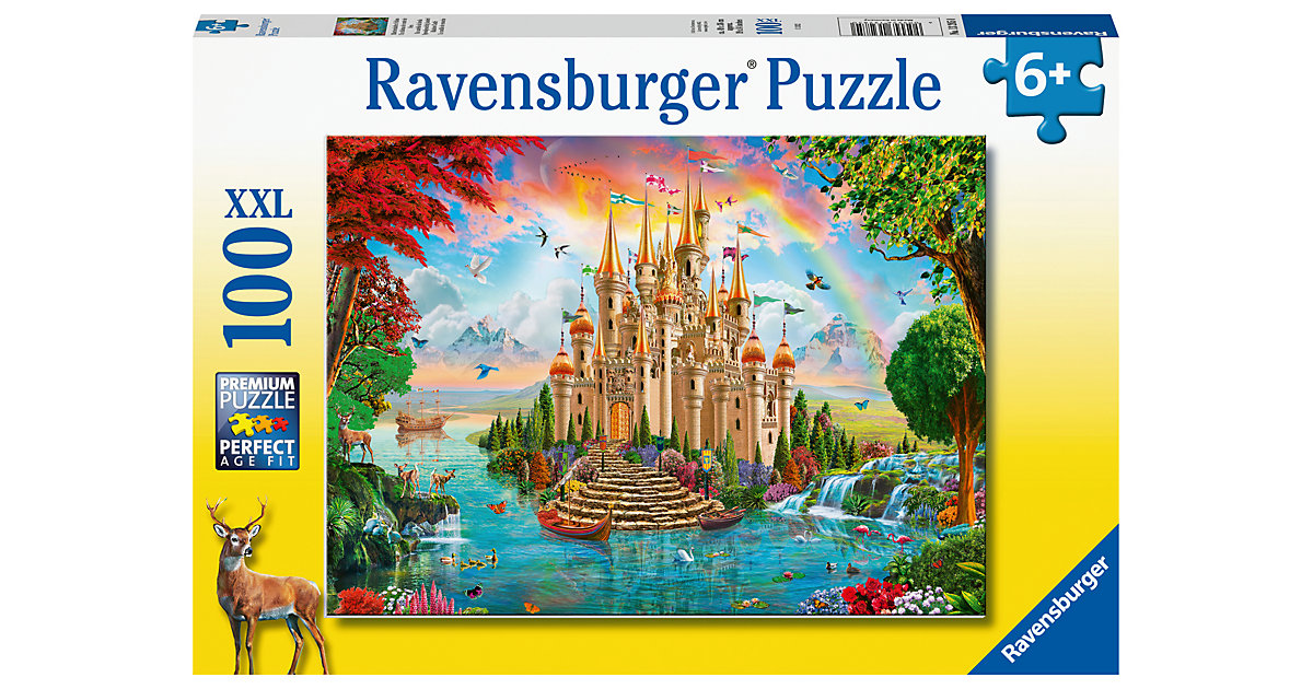 Ravensburger Kinderpuzzle - Märchenhaftes Schloss - 100 Teile Puzzle Kinder ab 6 Jahren Kinder Ravensburger Kinderpuzzle - Märchenhaftes Schloss - 100 Teile Puzzle Kinder ab 6 Jahren Kinder von Ravensburger