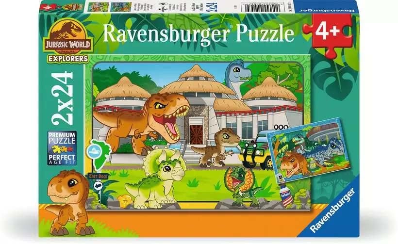 Ravensburger Kinderpuzzle x 2 Jurassic World Explorers Ravensburger Kinderpuzzle x 2 Jurassic World Explorers von Ravensburger