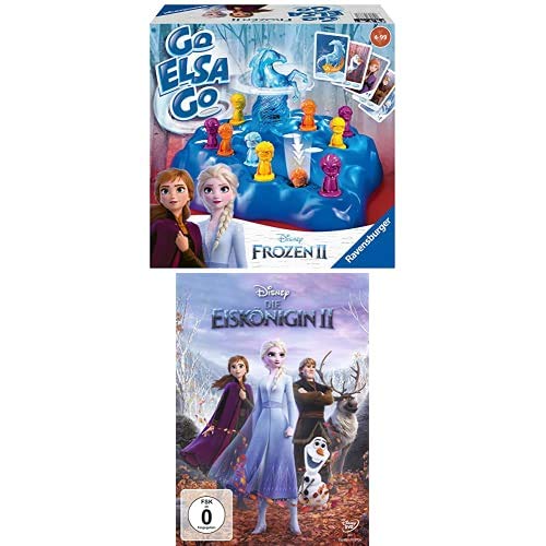 Ravensburger Kinderspiele 20425 - Disney Frozen 2 Go ELSA Go & Die Eiskönigin 2 von Ravensburger
