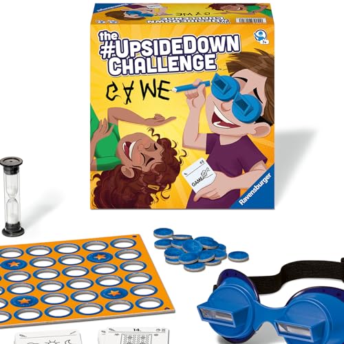 Ravensburger Kinderspiele 20672 - The #UpsideDownChallenge Game - Spaß- und Aktionsspiel für 2 bis 6 Spieler ab 7 Jahren von Ravensburger