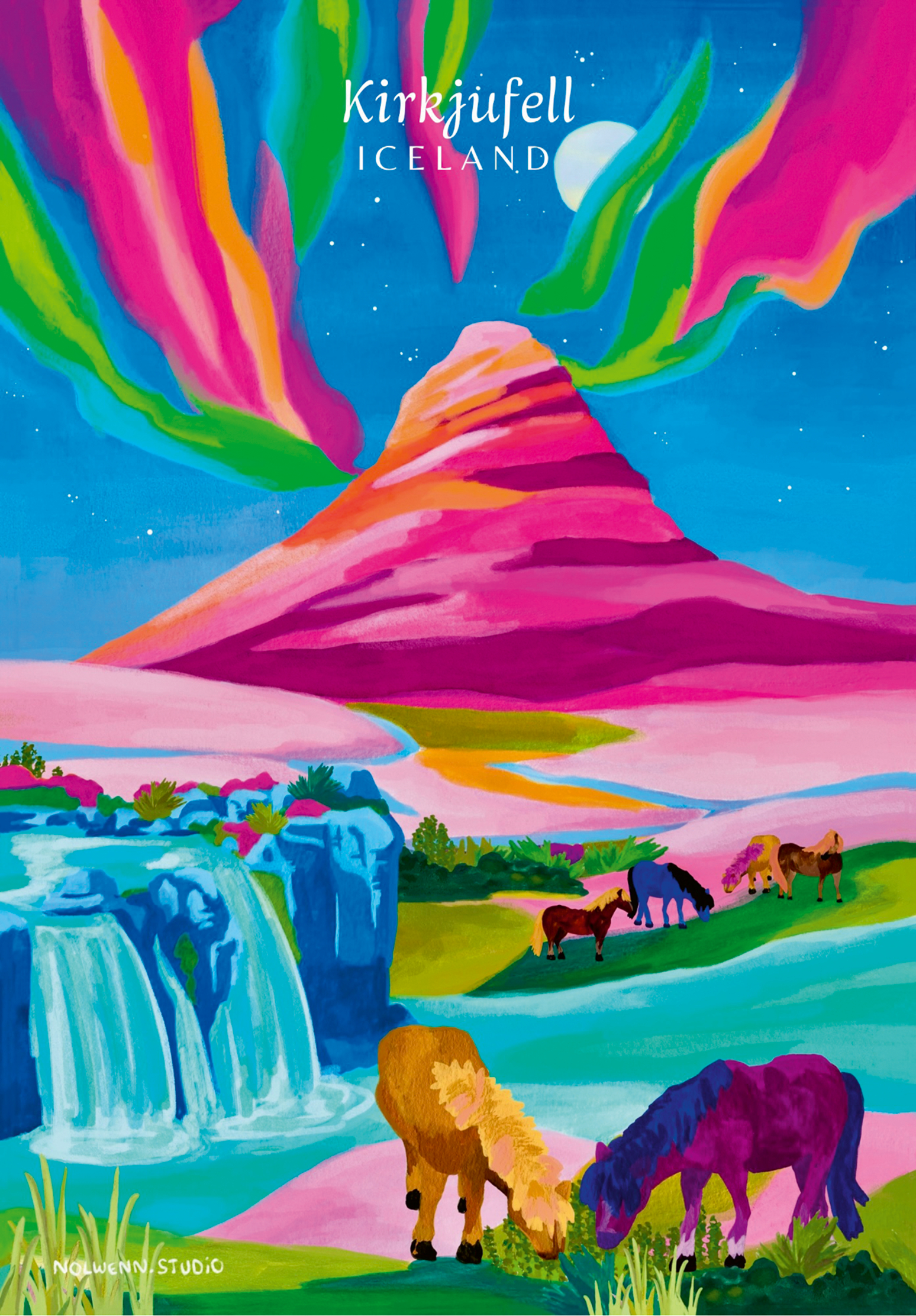 Ravensburger Kirkjufell, Island 99 Teile Puzzle Ravensburger-01772 von Ravensburger