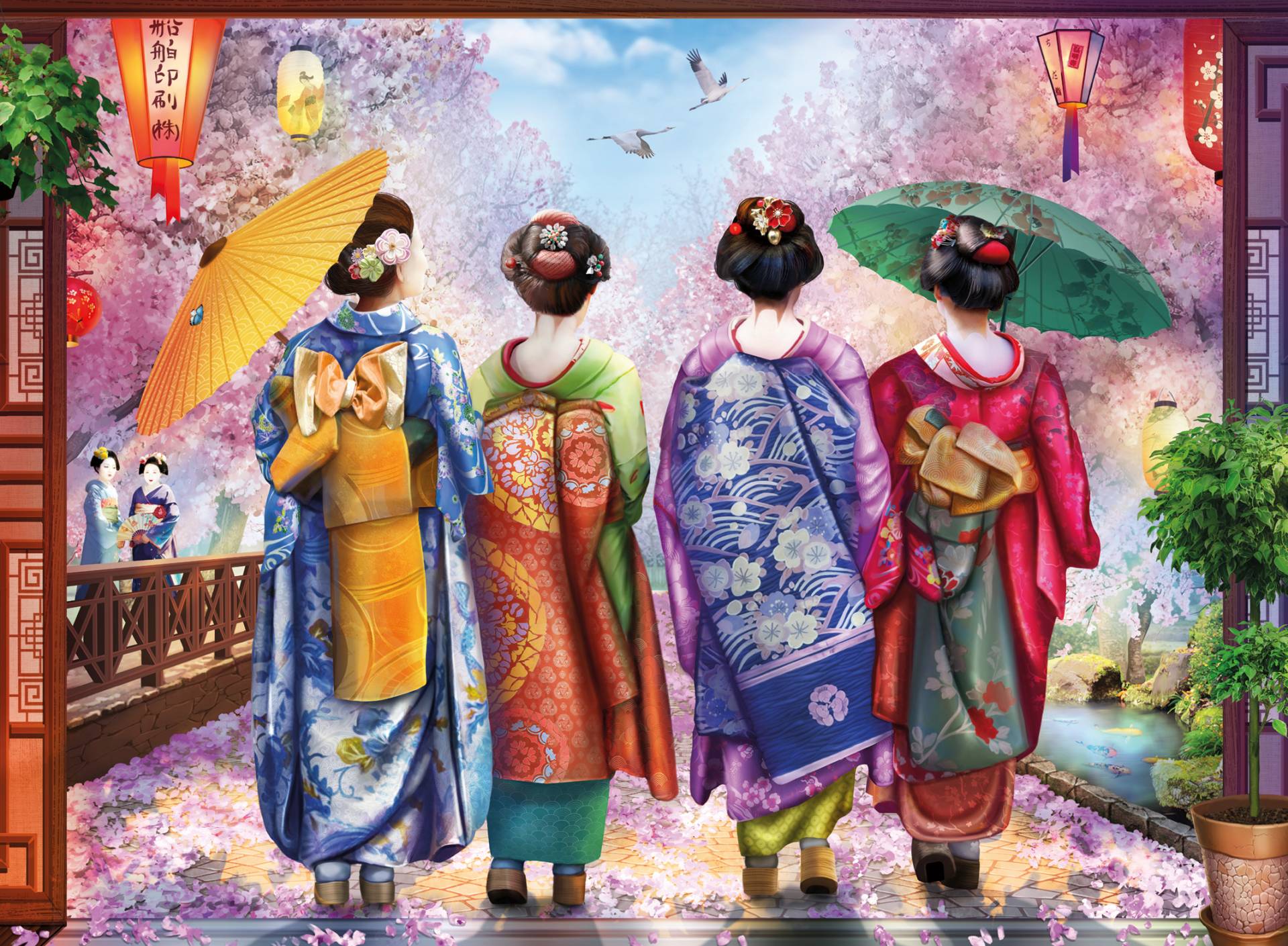 Ravensburger Kirschblütenspaziergang 500 Teile Puzzle Ravensburger-01702 Ravensburger Kirschblütenspaziergang 500 Teile Puzzle Ravensburger-01702 von Ravensburger