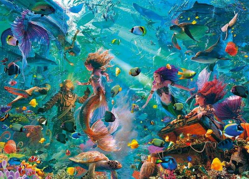 Ravensburger Königreich unter Wasser 9000 Teile Puzzle Ravensburger-17419 Ravensburger Königreich unter Wasser 9000 Teile Puzzle Ravensburger-17419 von Ravensburger