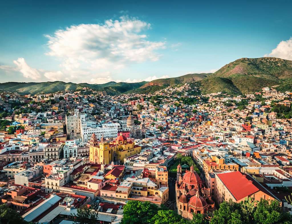 Ravensburger Kolonialstadt Guanajuato, Mexiko 2000 Teile Puzzle Ravensburger-17442 von Ravensburger