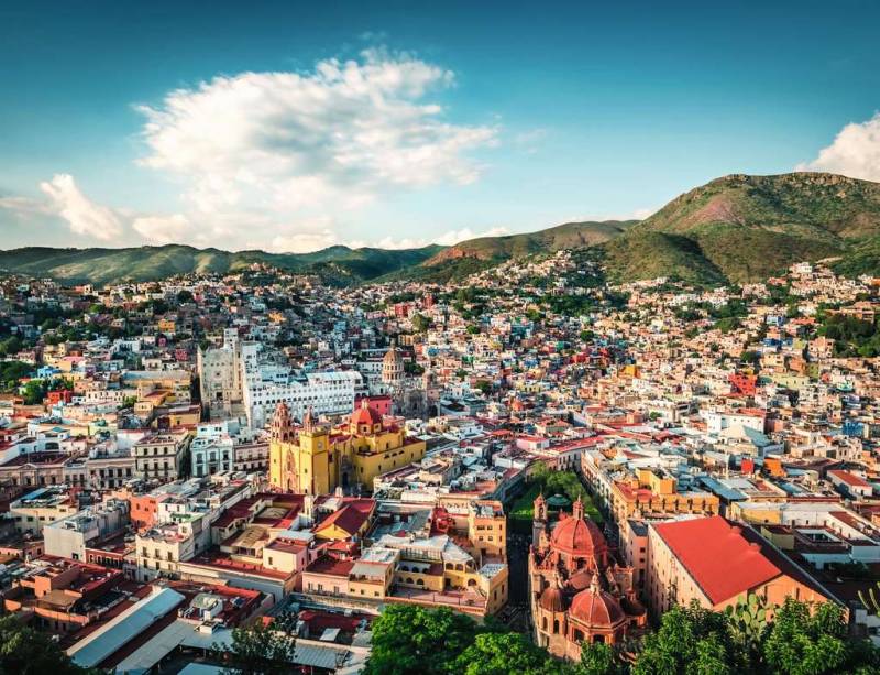 Ravensburger Kolonialstadt Guanajuato, Mexiko 2000 Teile Puzzle Ravensburger-17442 von Ravensburger