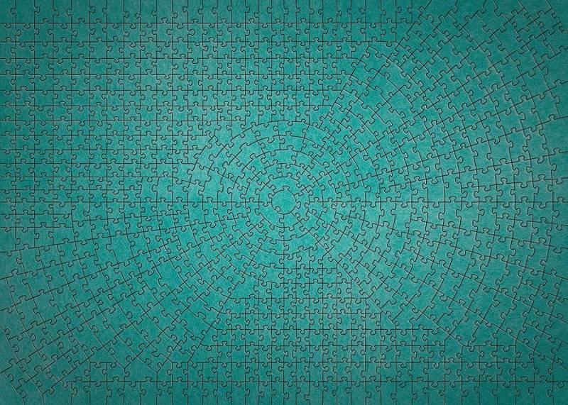 Ravensburger Krypt Metallic Mint 736 Teile Puzzle Ravensburger-00189 von Ravensburger