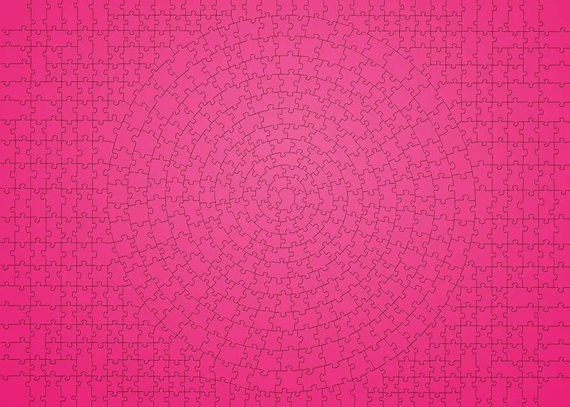 Ravensburger Krypt Pink 654 Teile Puzzle Ravensburger-00104 von Ravensburger