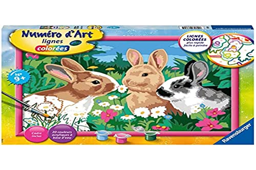 Ravensburger Kunstnummer - Großformat - Kaninchen auf der Wiese - Basteln - Malen - Fokus - Kind Alter 9-28789 von Ravensburger